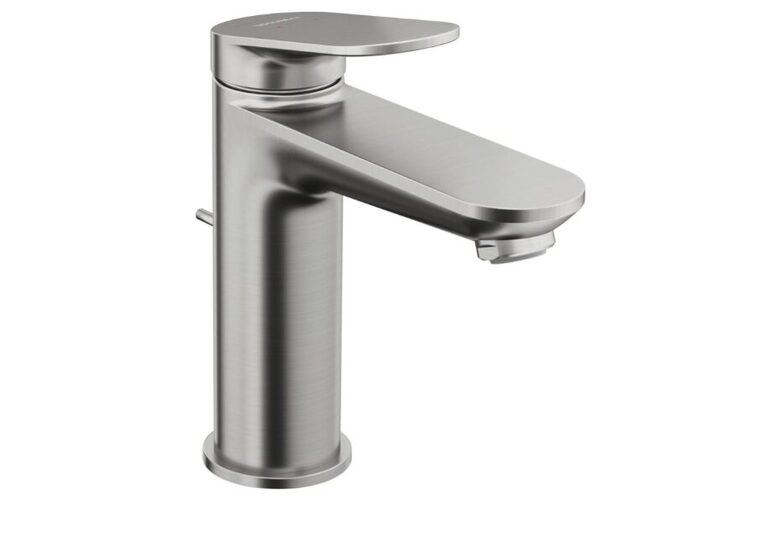 Duravit Wave izlietnes maisītājs M, matēts nerūsējošais tērauds