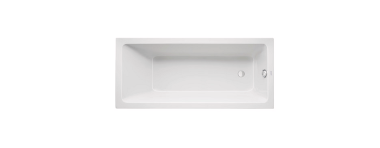 vanna Duravit No.1, 1500x700mm,iebūvējama, akrils, balta