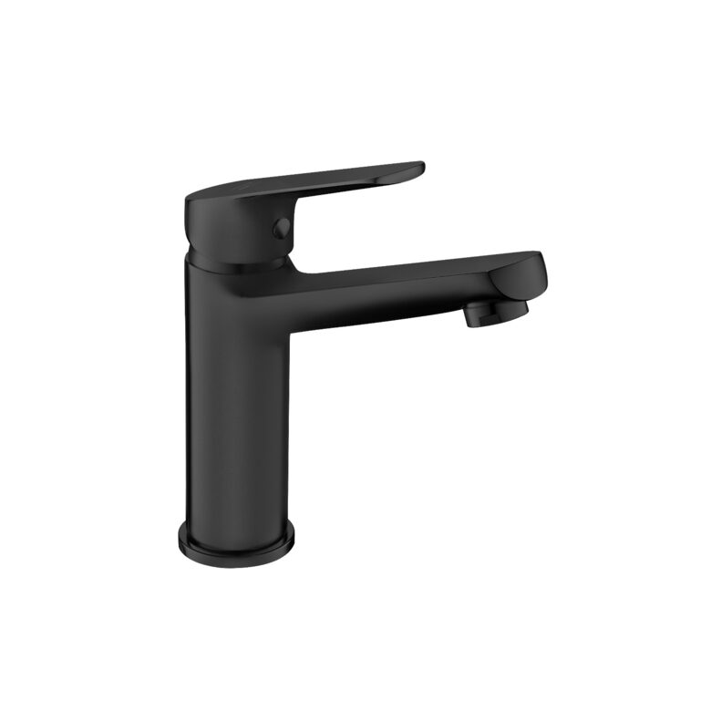 Cersanit izlietnes maisītājs Flavis ar meh.korķi, melns