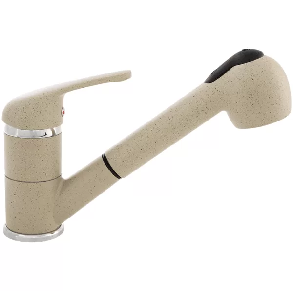 Laveo virtuves maisītājs, izvelkams Daga, bēšs