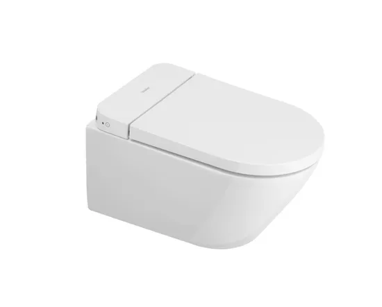 Duravit pods ar bidē funkciju un vāku D-Neo Compact SensoWash, 376x573 mm, balts