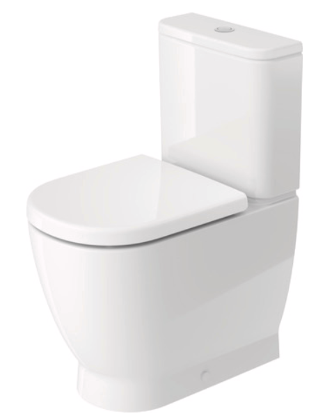 Duravit pilnā poda apakša D-Code, universāls izvads, balts
