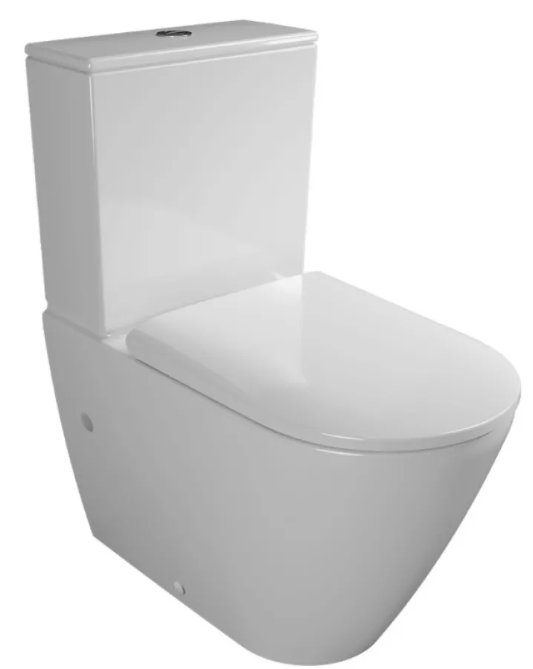 Duravit pods ar skalojamo kasti un SC DuraSola 65mm, rimless, balts