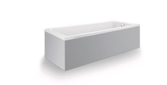 vanna Duravit No.1, 1700x750mm, balta, iebūvējama
