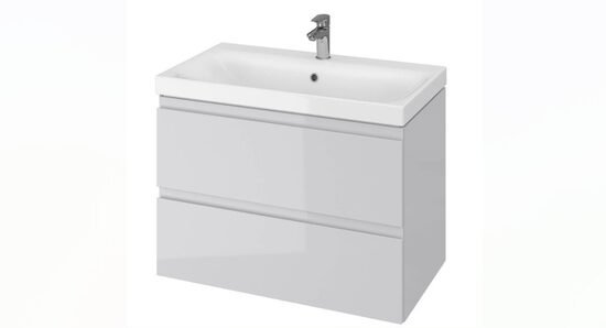 Mēbeļu komplekts Set Moduo 80 DSM, 79.5x44.7x62cm, pelēks