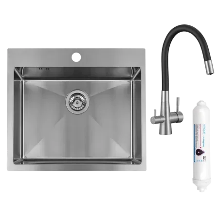 Laveo virt. izl. Malawi 50x58x20cm ar maisītaju un filtru,ner.tēr.